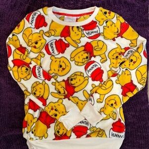 Disney fleece PJ Top
